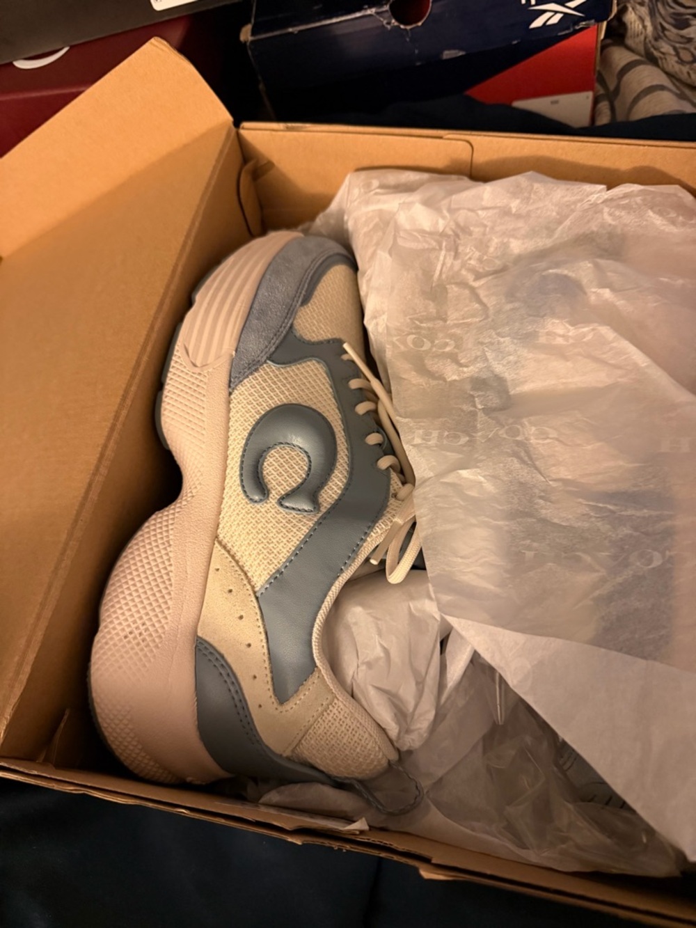 Coach Leather Women's Low Top Sneakers